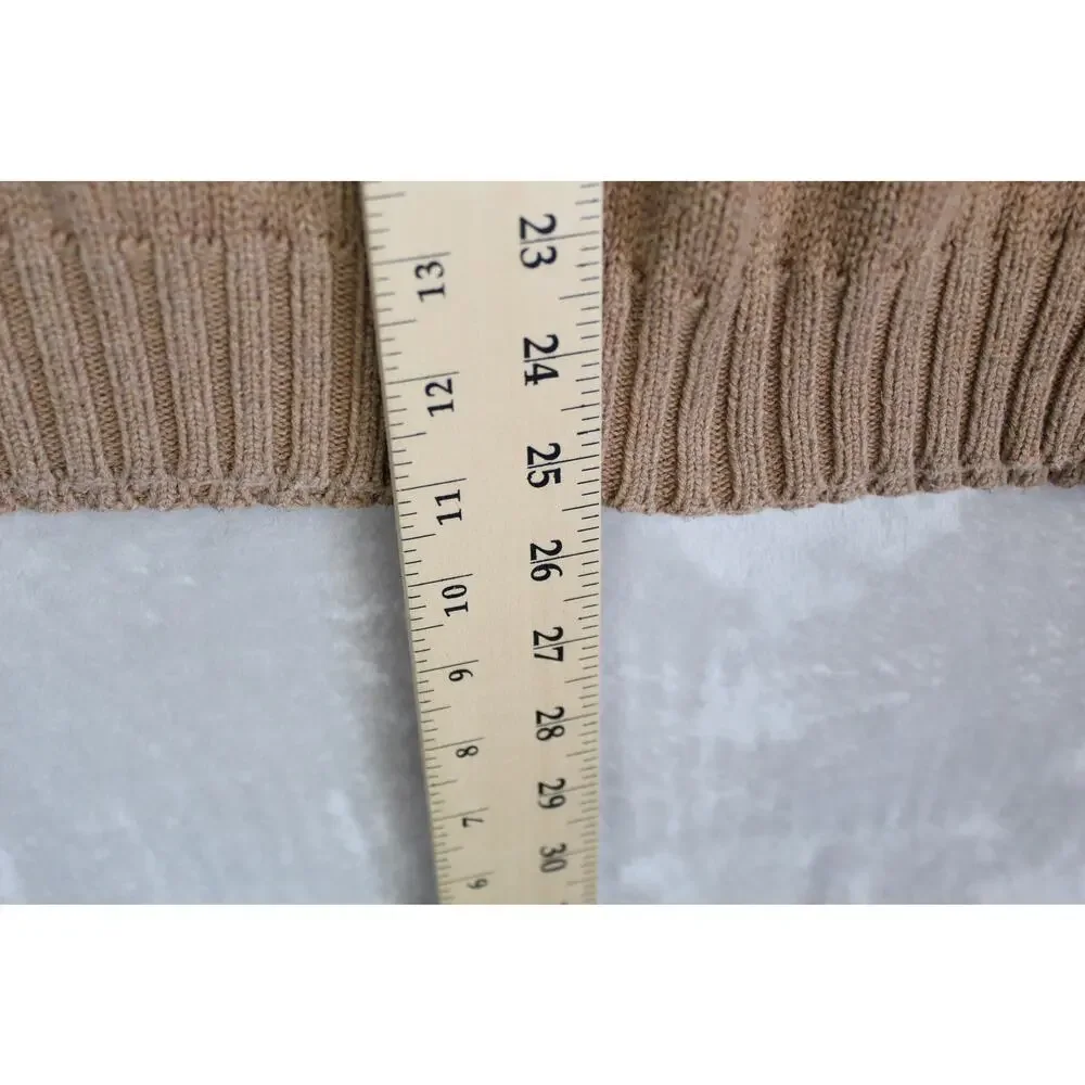 Polo Ralph Lauren Sweater Mens XXL Brown Cotton Classic Preppy Minimalist